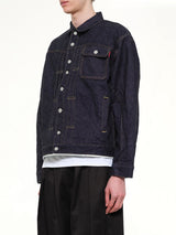 Denim Blouson in Indigo