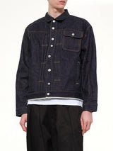 Denim Blouson in Indigo