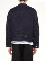 Denim Blouson in Indigo