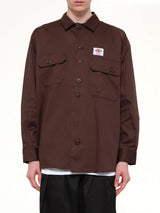 Dickies x UC LS Shirt in Brown