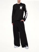 DSMU Long Sleeve T-Shirt in Black