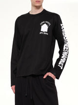 DSMU Long Sleeve T-Shirt in Black
