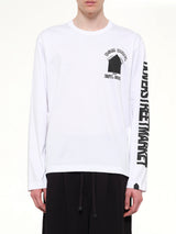 DSMU Long Sleeve T-Shirt in White