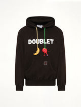 Mud-Dyed Hoodie With SHFU in Mud