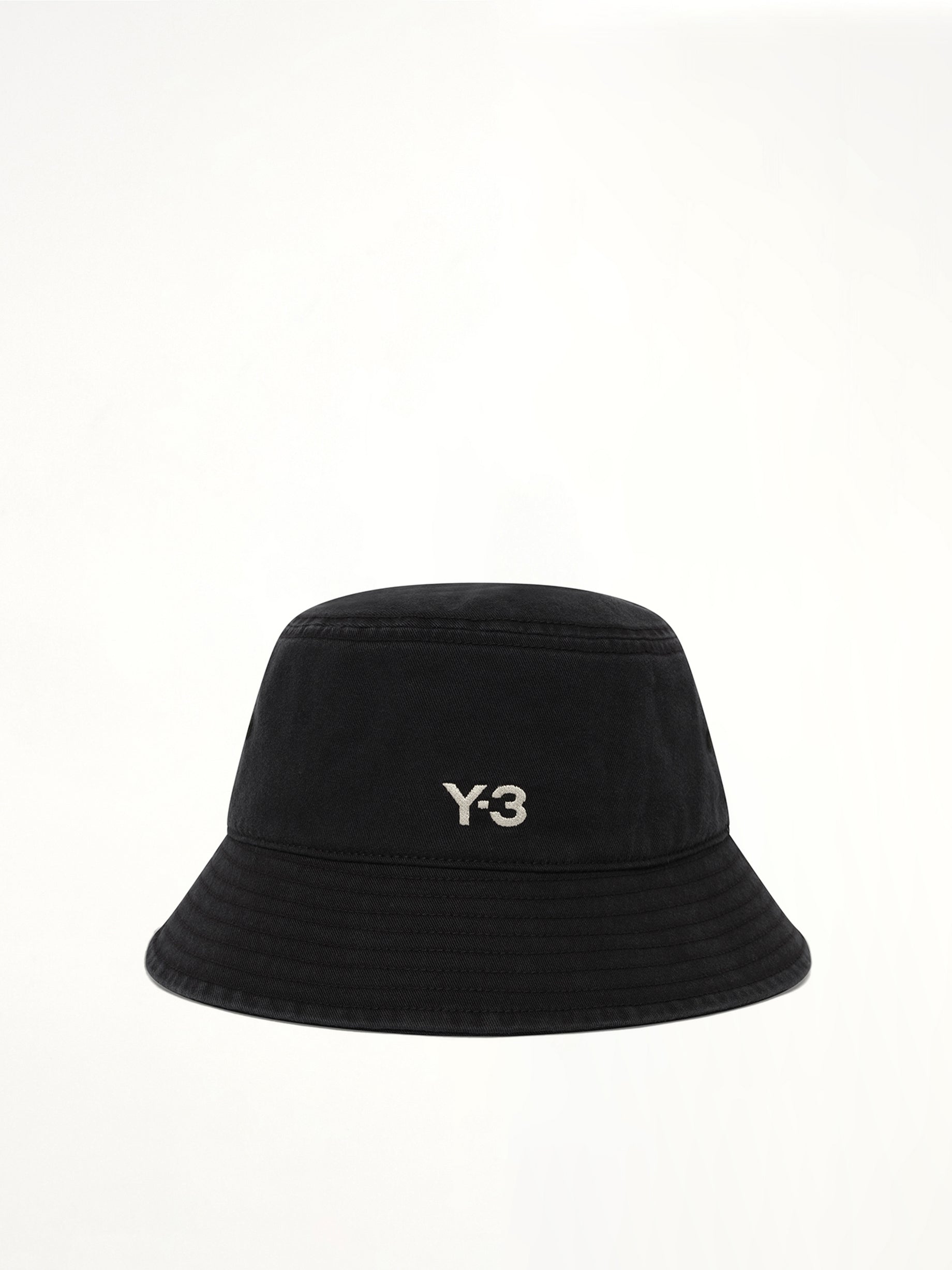 Y-3 Bucket Hat in Black