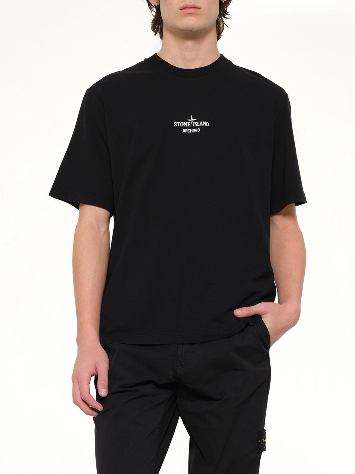 2100023 SS T-Shirt in Black