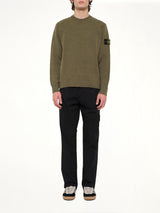 5100015 Crew Neck in Military Green