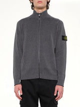 5100034 Cardigan in Melange Charcoal