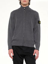 5100034 Cardigan in Melange Charcoal