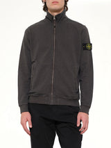 6100033 Zip Up Cardigan in Charcoal