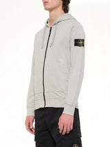 6100061 Hoodie Sweater in Pearl Grey