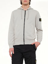 6100061 Hoodie Sweater in Pearl Grey