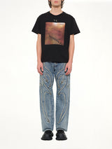 Men's Fashion Hell T-Shirt in Black