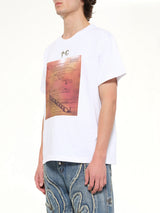 Men's Fashion Hell T-Shirt in White