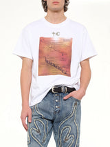 Men's Fashion Hell T-Shirt in White