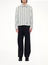 Stripe Shirt in White