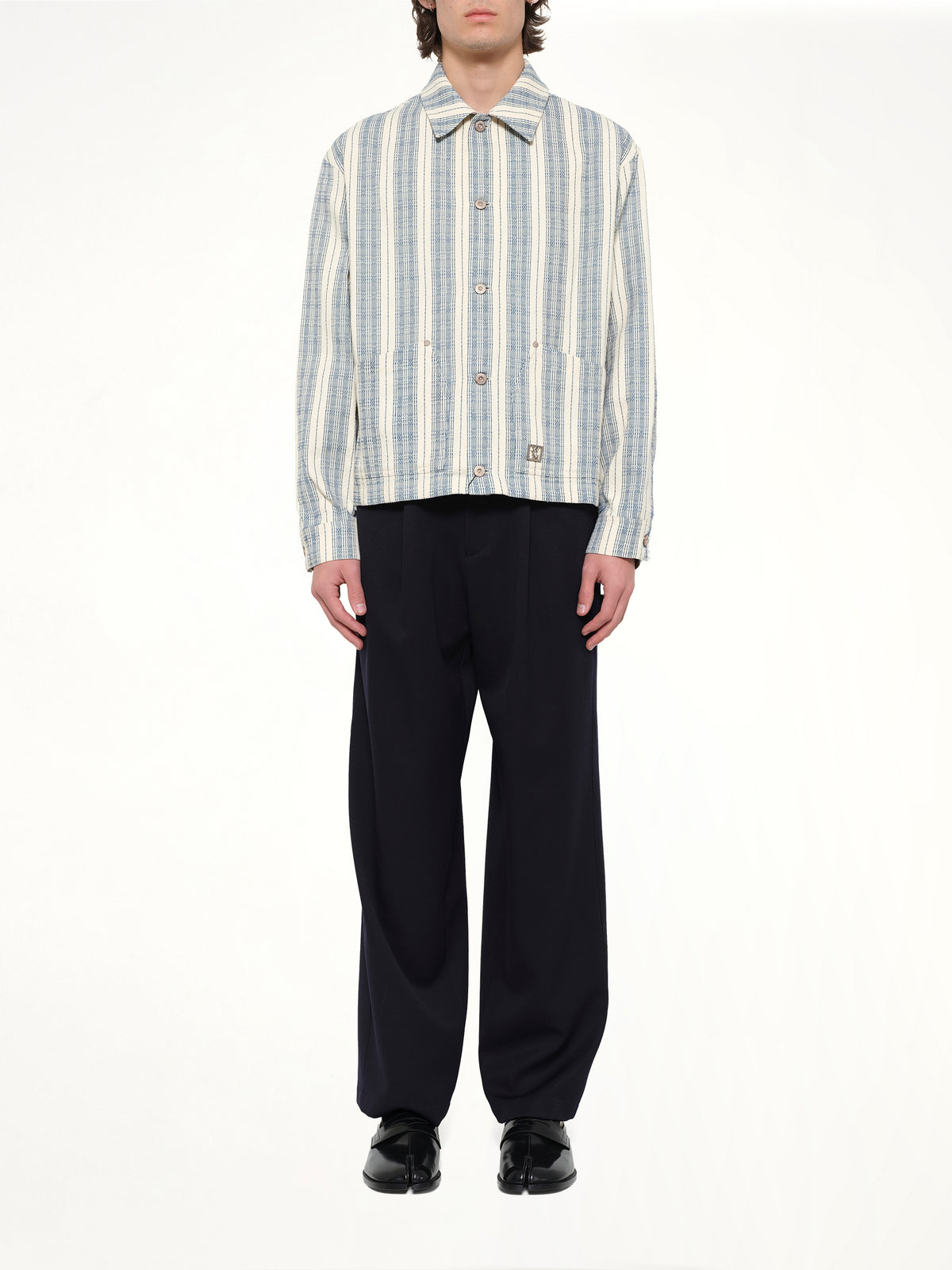 Stripe Shirt in White
