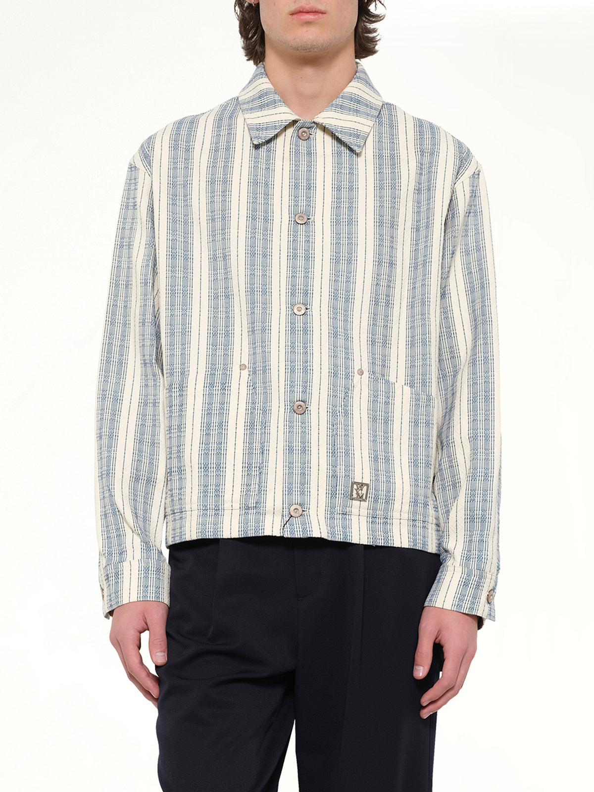 Stripe Shirt in White