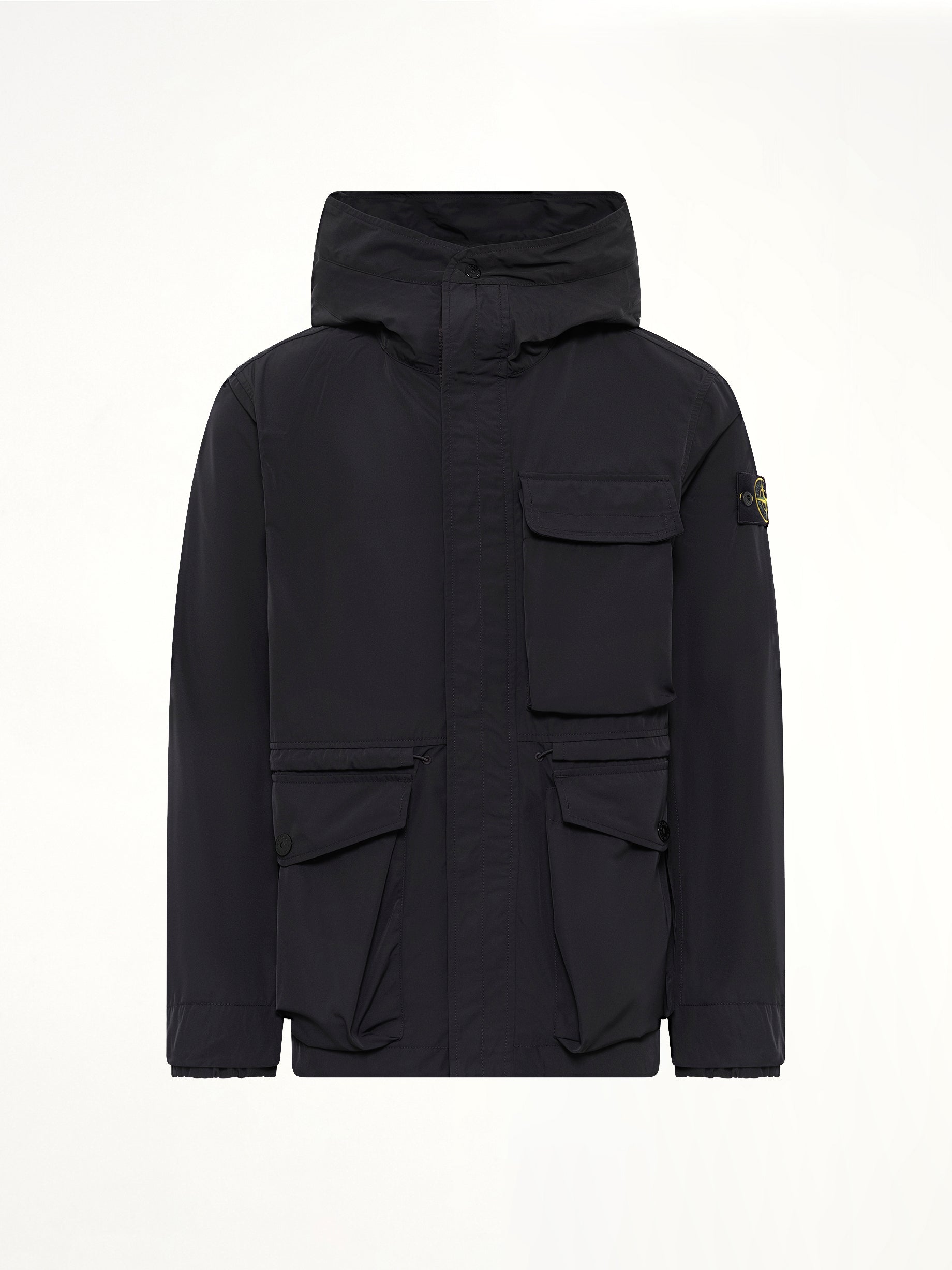 4100032 Short Parka in Black