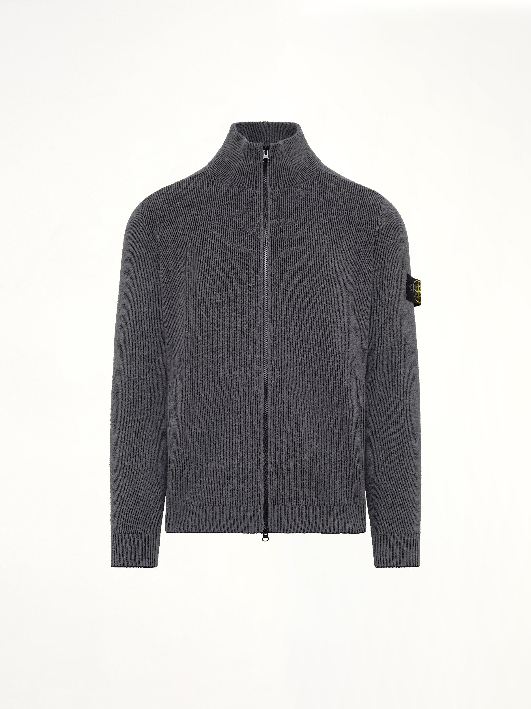 5100034 Cardigan in Melange Charcoal