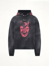 TC Riding Skull Hoodie in Black