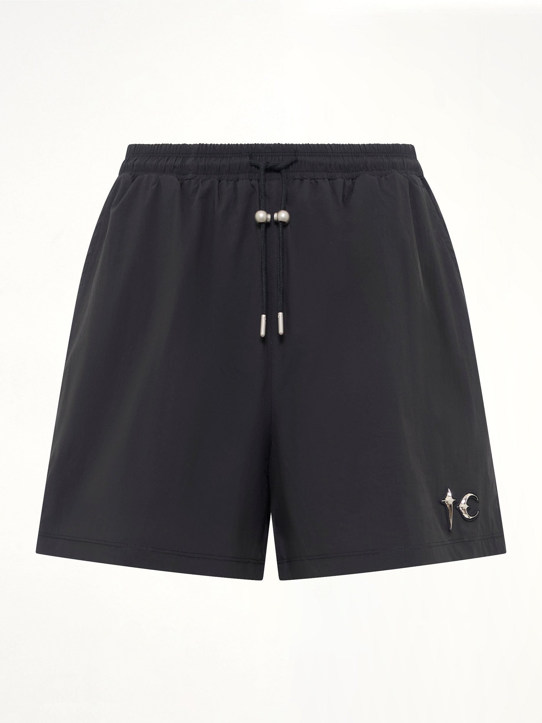 TC Riding Skull Hybrid Shorts in Black