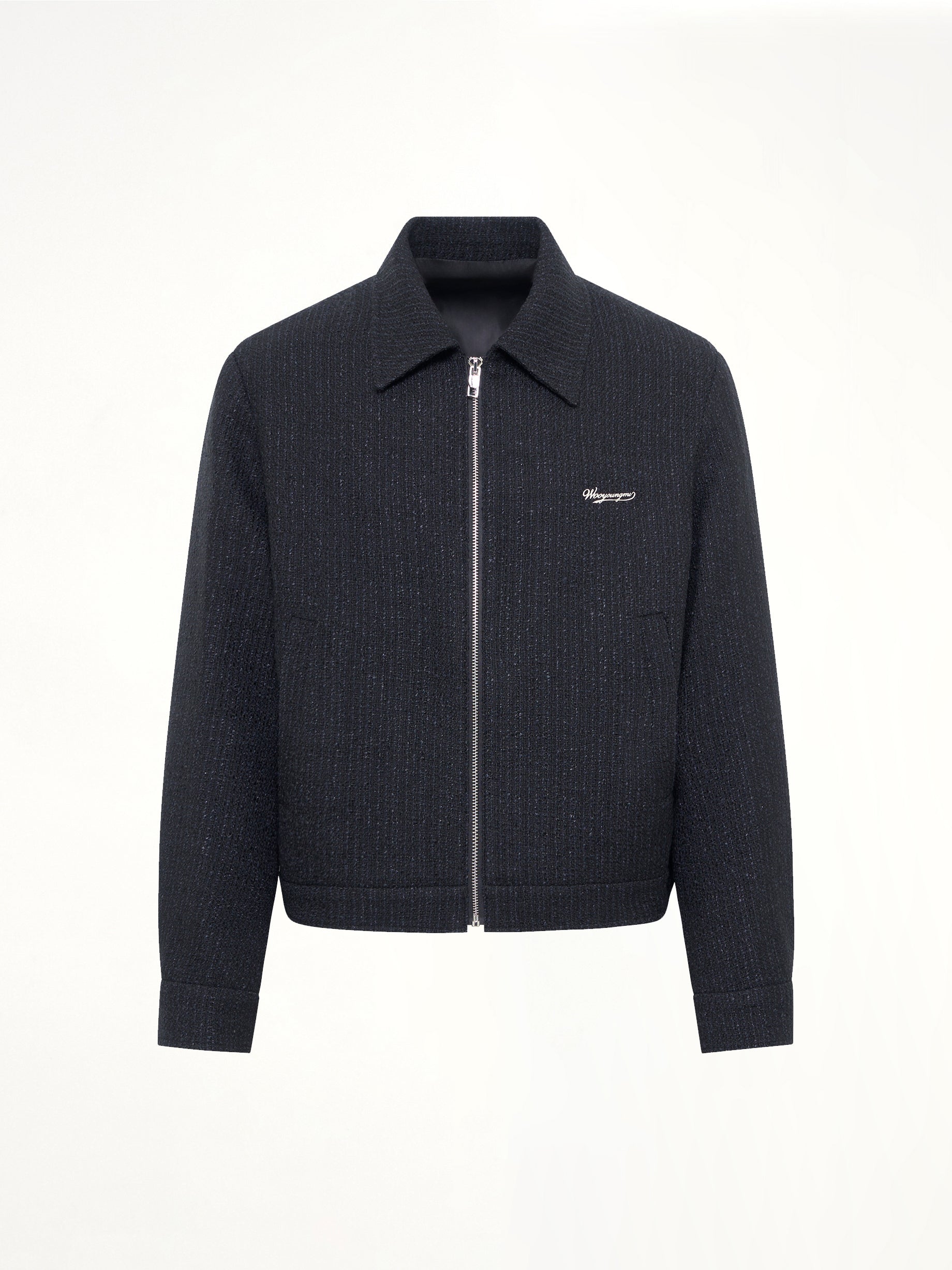 Wool Blouson in Black