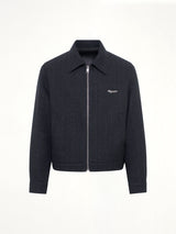 Wool Blouson in Black