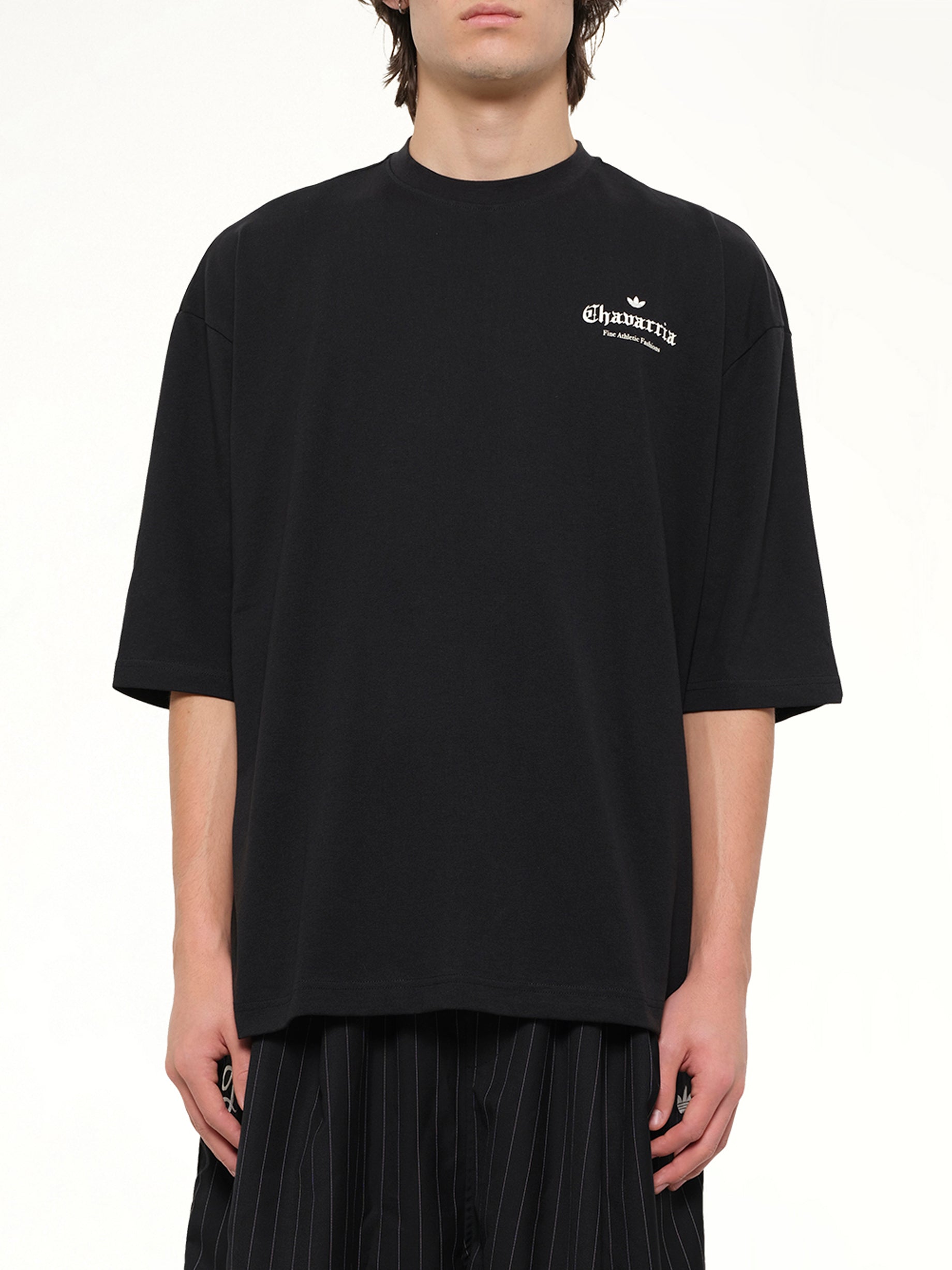 Adidas x Chavarria Logo SS T-Shirt in Black