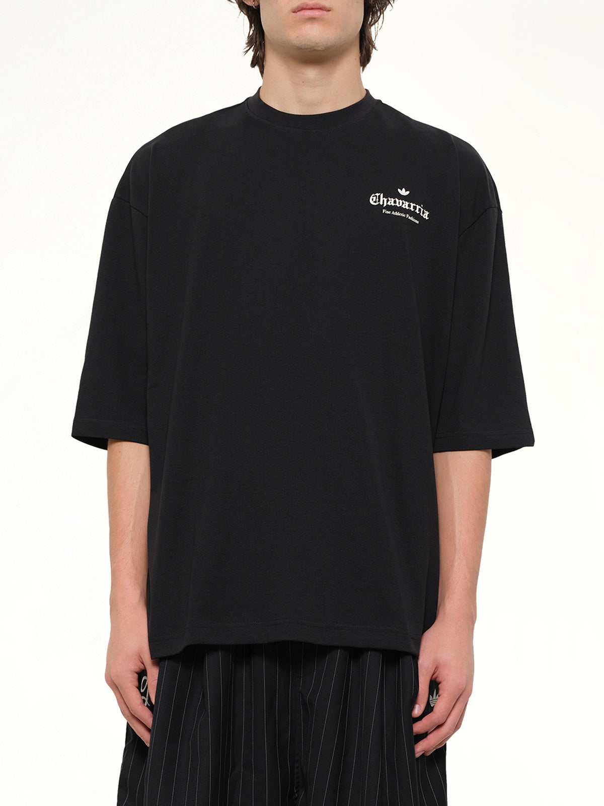 Adidas x Chavarria Logo SS T-Shirt in Black