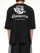 Adidas x Chavarria Logo SS T-Shirt in Black