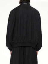 Adidas x Chavarria Pinstripe Jacket in Black/White