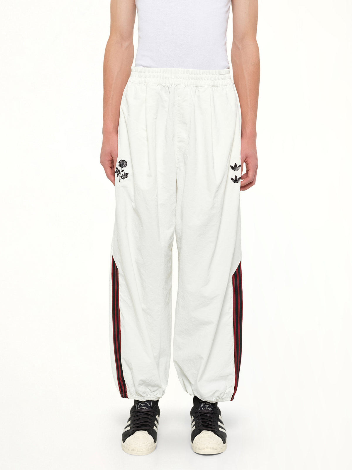 Adidas x WC Woven Track Pants in Off White
