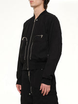 Bauhaus Flight Jacket in Black