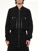 Bauhaus Flight Jacket in Black