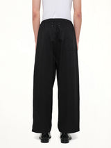 Cropped Chino Pants in Black