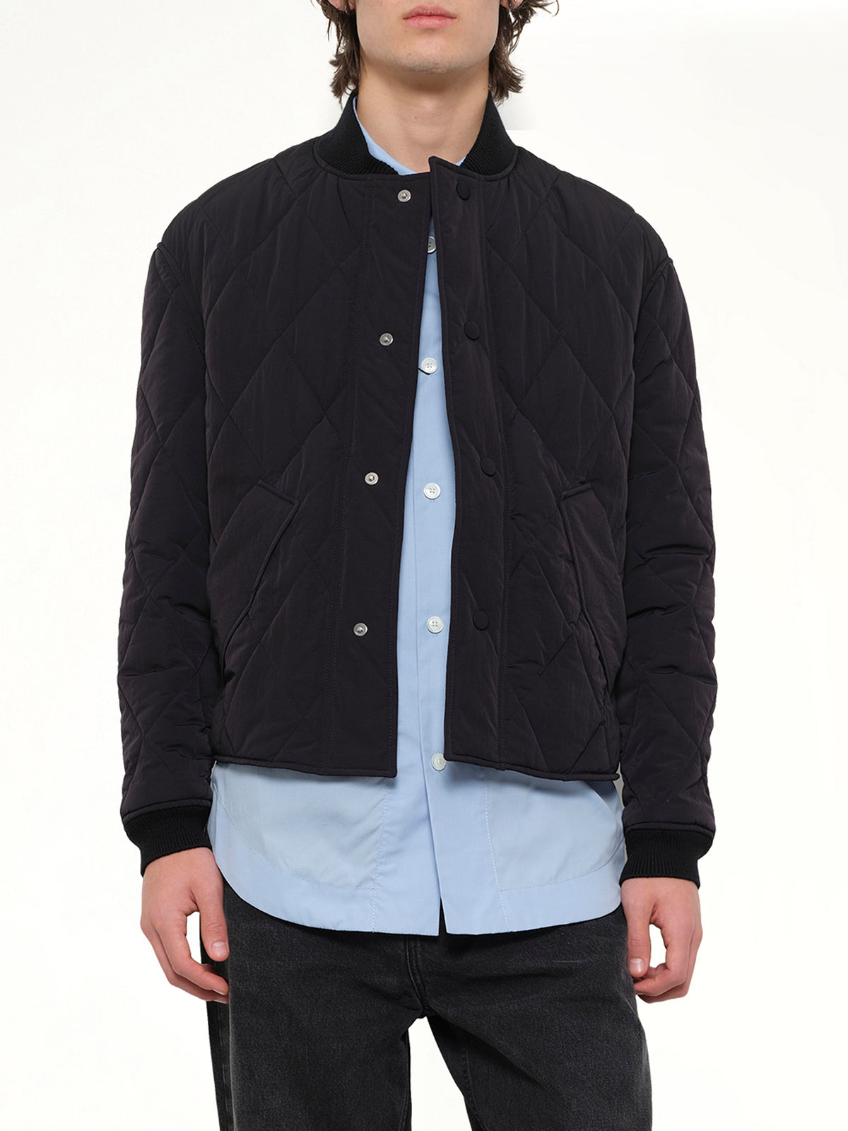 Padded Jacket in Black