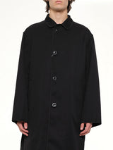 Reversible Coat in Black/Grey