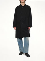 Reversible Coat in Black/Grey