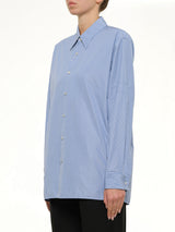Stripe Shirt in Light Blue/Grey