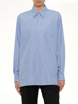 Stripe Shirt in Light Blue/Grey
