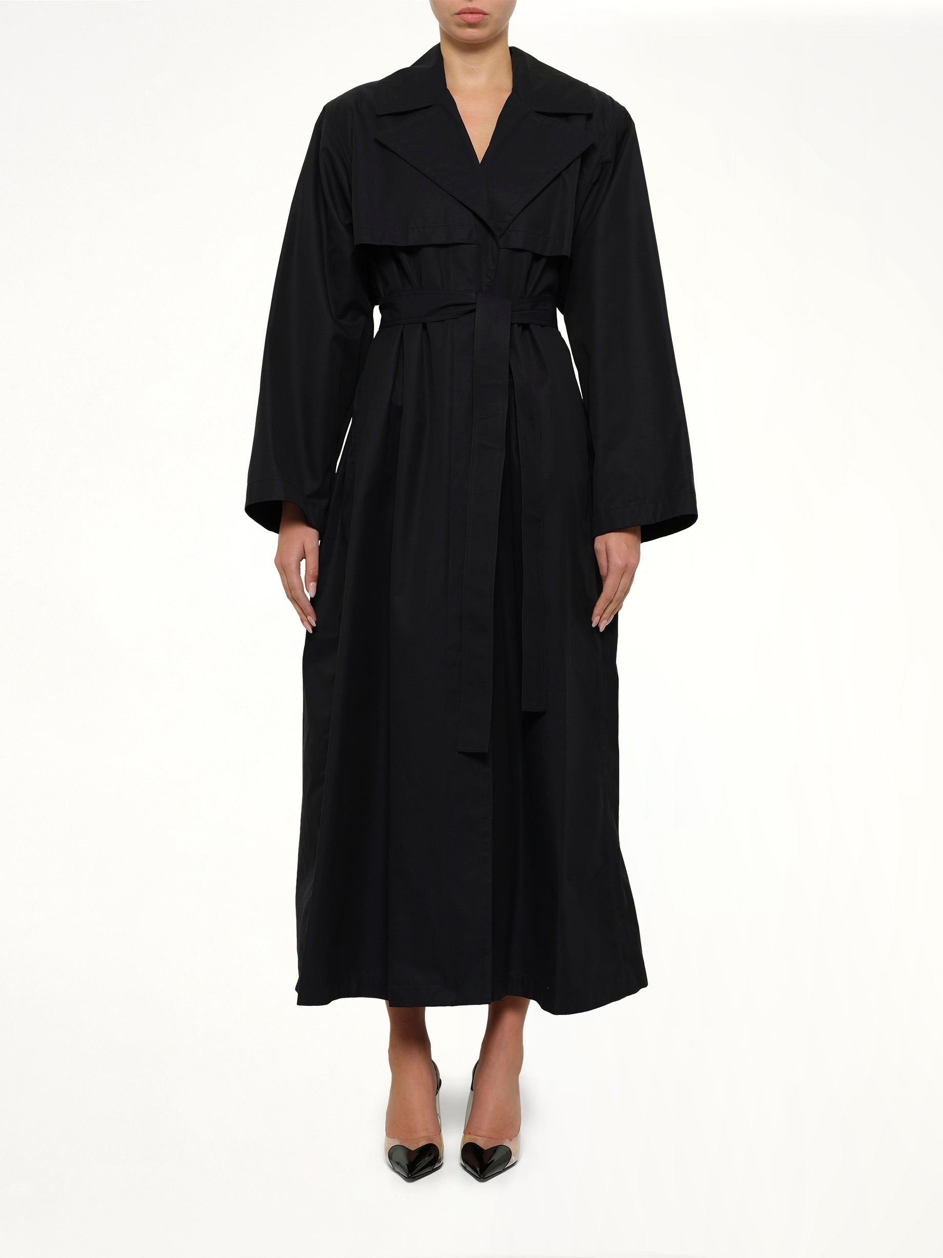 Trench Coat in Minuit