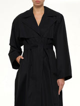 Trench Coat in Minuit