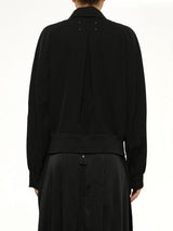 Wool Blouson in Black