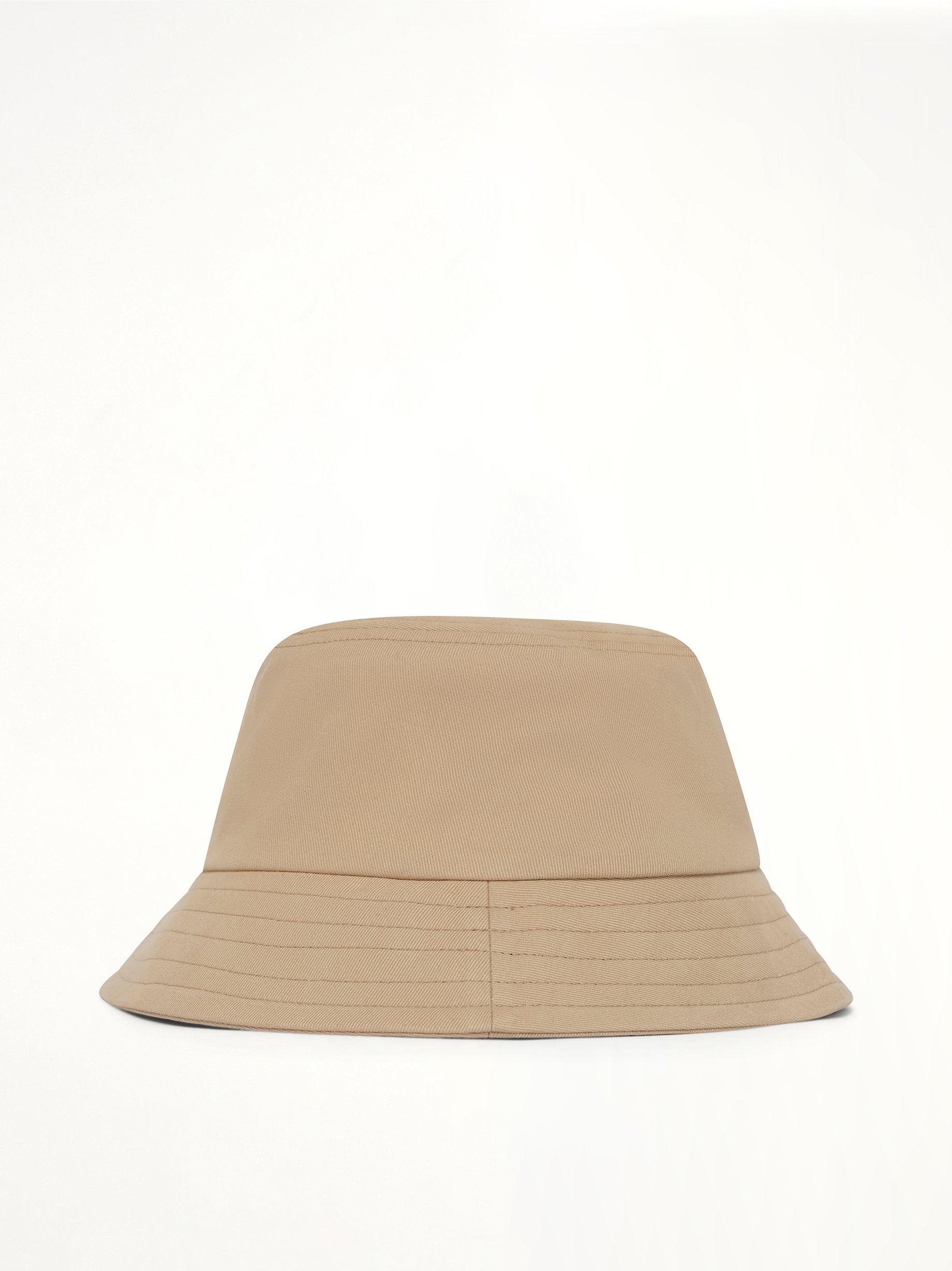 Black Ami De Coeur Bucket Hat in Beige Taupe