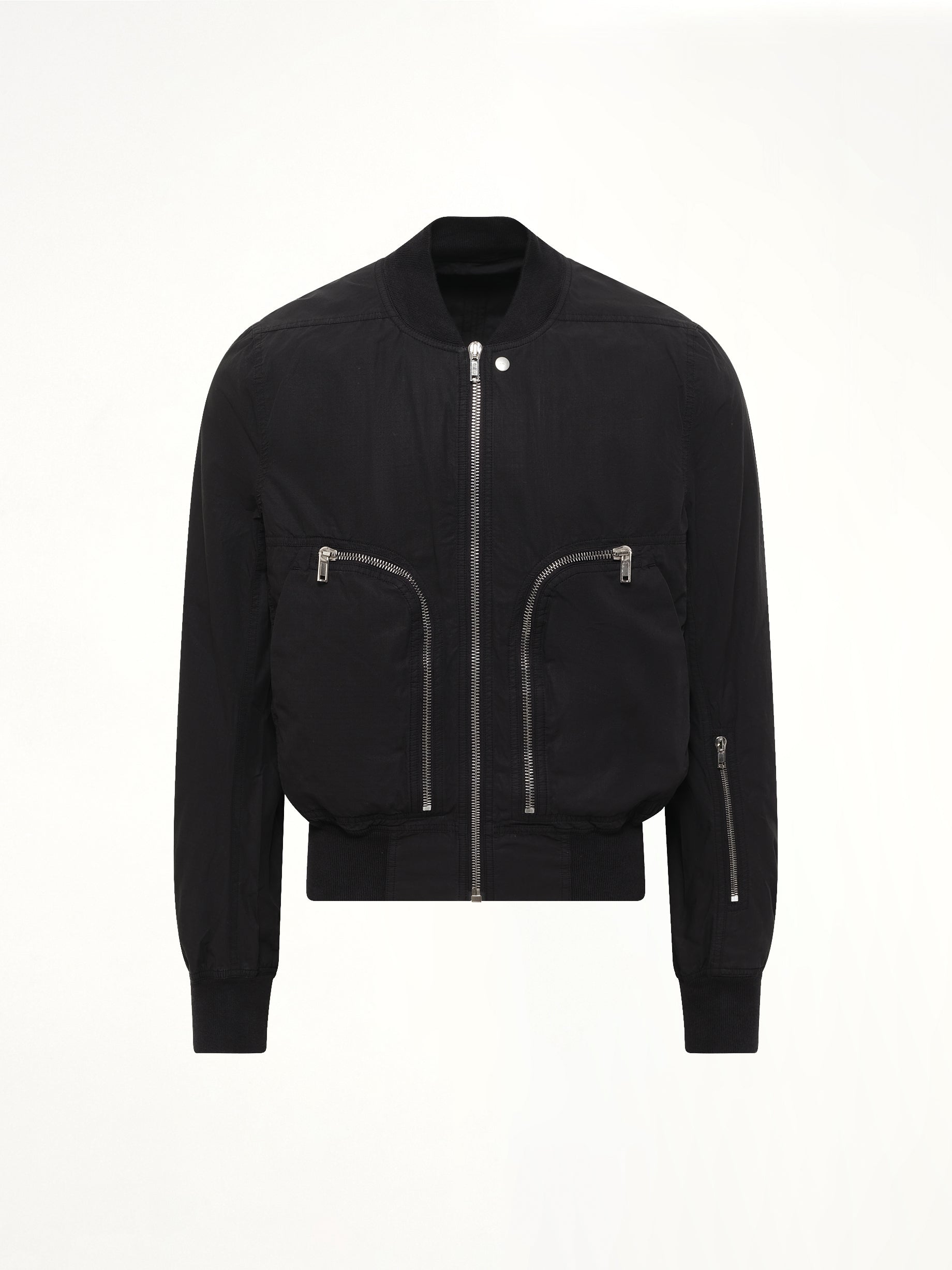 Bauhaus Flight Jacket in Black