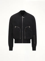 Bauhaus Flight Jacket in Black