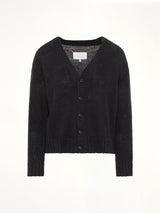 Hemp Cardigan in Black