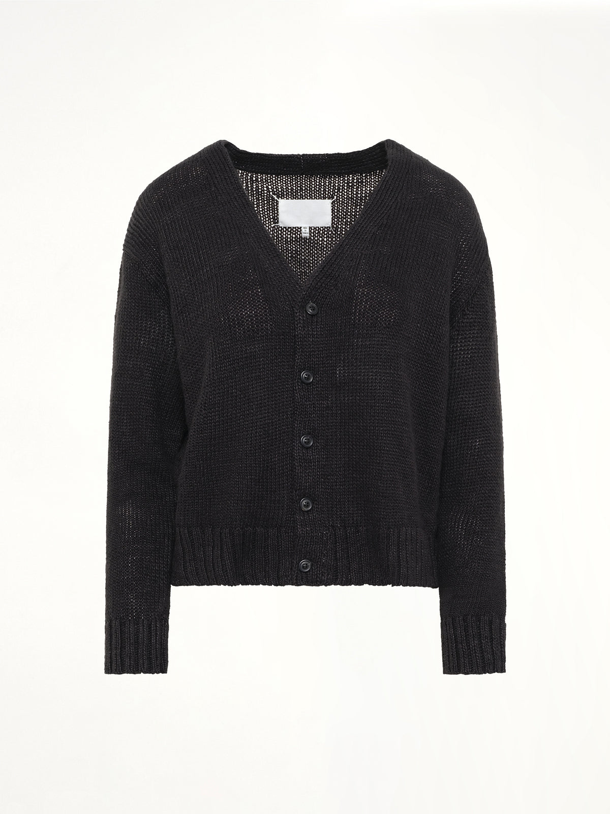 Hemp Cardigan in Black