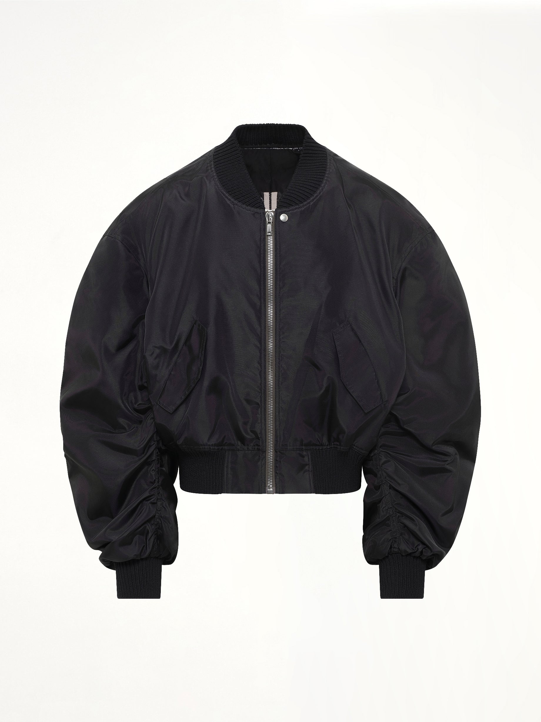 Secchia Flight Jacket in Black